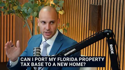 Can I Port My Florida Property Tax Base to a New Home?